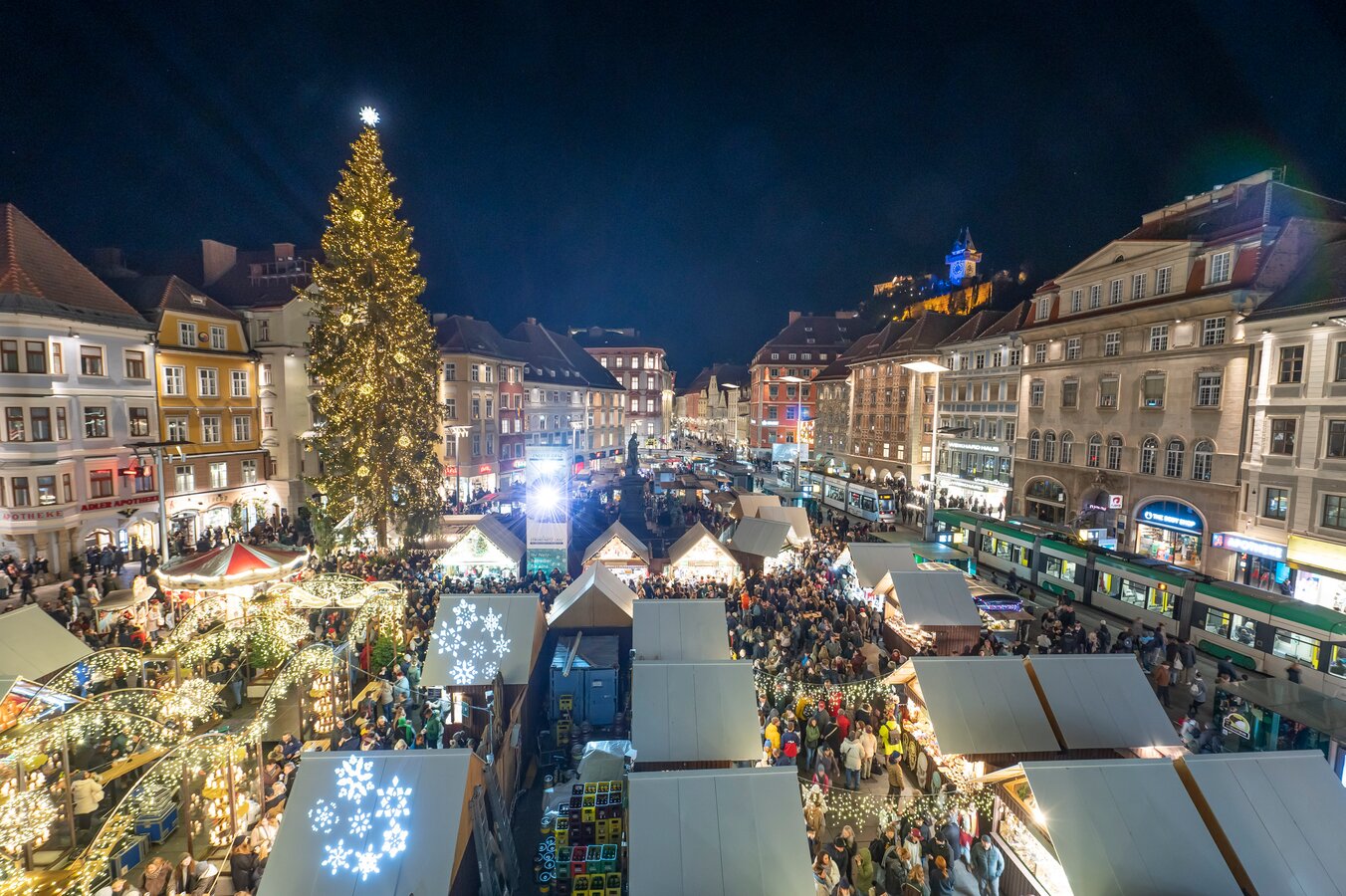 Christkindlmarkt am Grazer Hauptplatz 18.11. 24.12.2023 I Graz